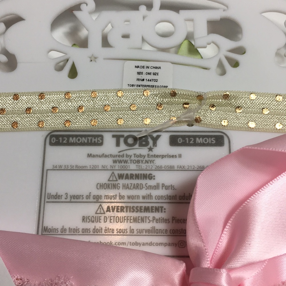 NWT/ Toby | infant girl 3 piece set 0-12 months - Picture 6 of 7